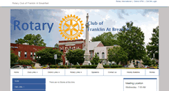 Desktop Screenshot of franklinbreakfastrotary.org