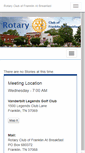 Mobile Screenshot of franklinbreakfastrotary.org